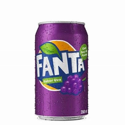 Fanta uva Lata